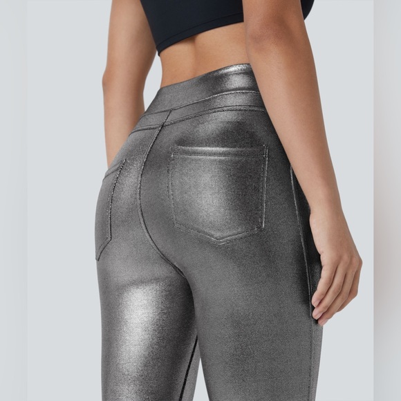 SoftlyZero™ Faux Leather High Waisted Pocket
Work Leggings - Picture 5 of 6
